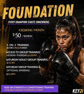 FOUNDATION: 4 SESSIONS/ MONTH