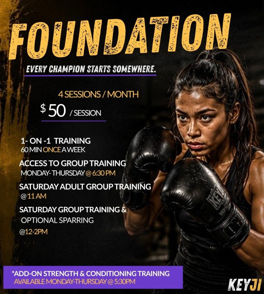 FOUNDATION: 4 SESSIONS/ MONTH