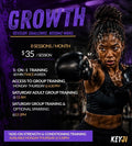 GROWTH: 8 SESSIONS/ MONTH
