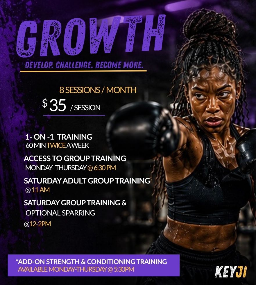 GROWTH: 8 SESSIONS/ MONTH